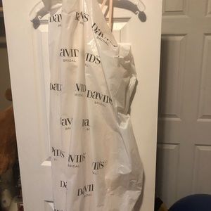 David’s bridal prom or wedding reception dress